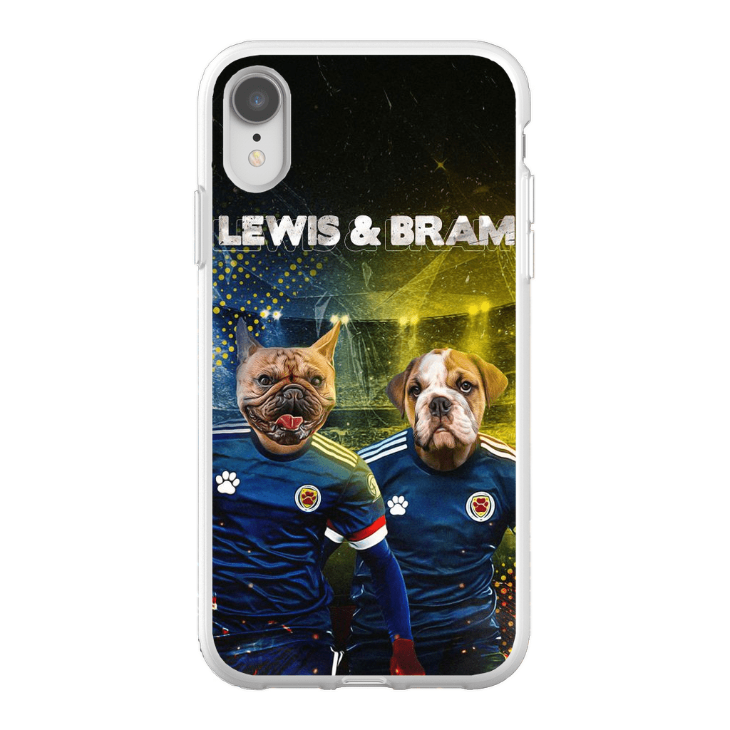 Funda personalizada para teléfono con 2 mascotas &#39;Scotland Doggos&#39;