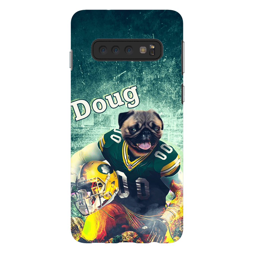 Funda personalizada para teléfono con perro &#39;Green Bay Doggos&#39;