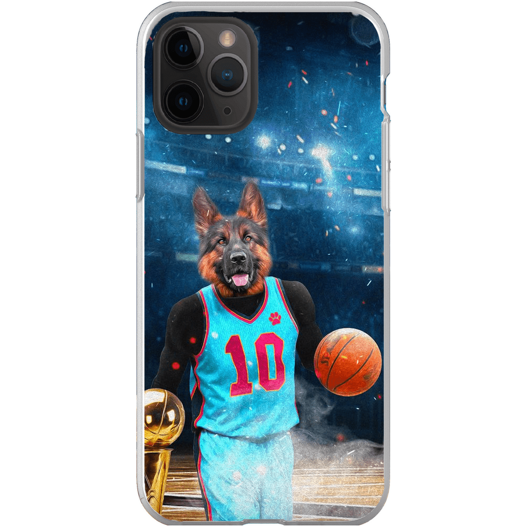 Funda para móvil personalizada &#39;El jugador de baloncesto&#39;