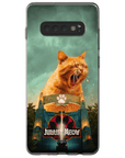 Funda para móvil personalizada 'Jurassic Meow'