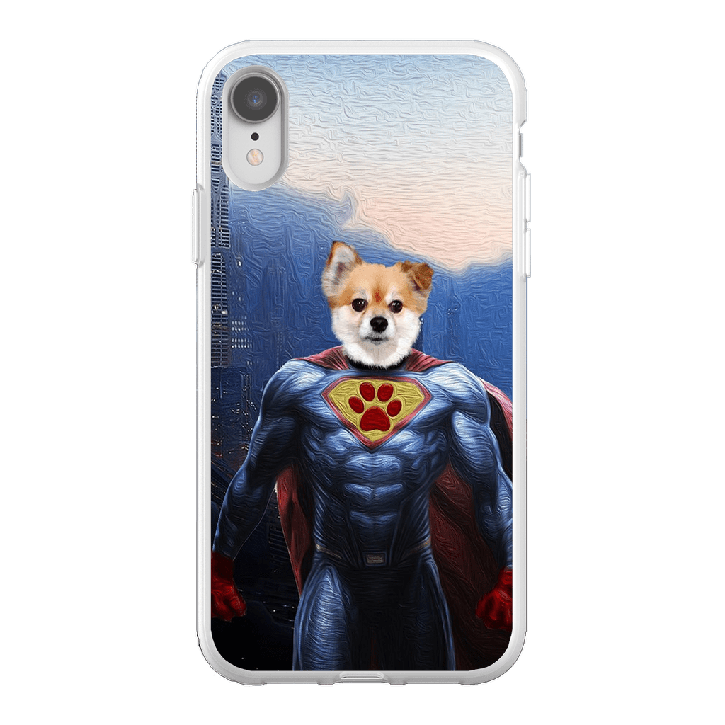 Funda personalizada para teléfono con mascota &#39;Super Dog&#39;