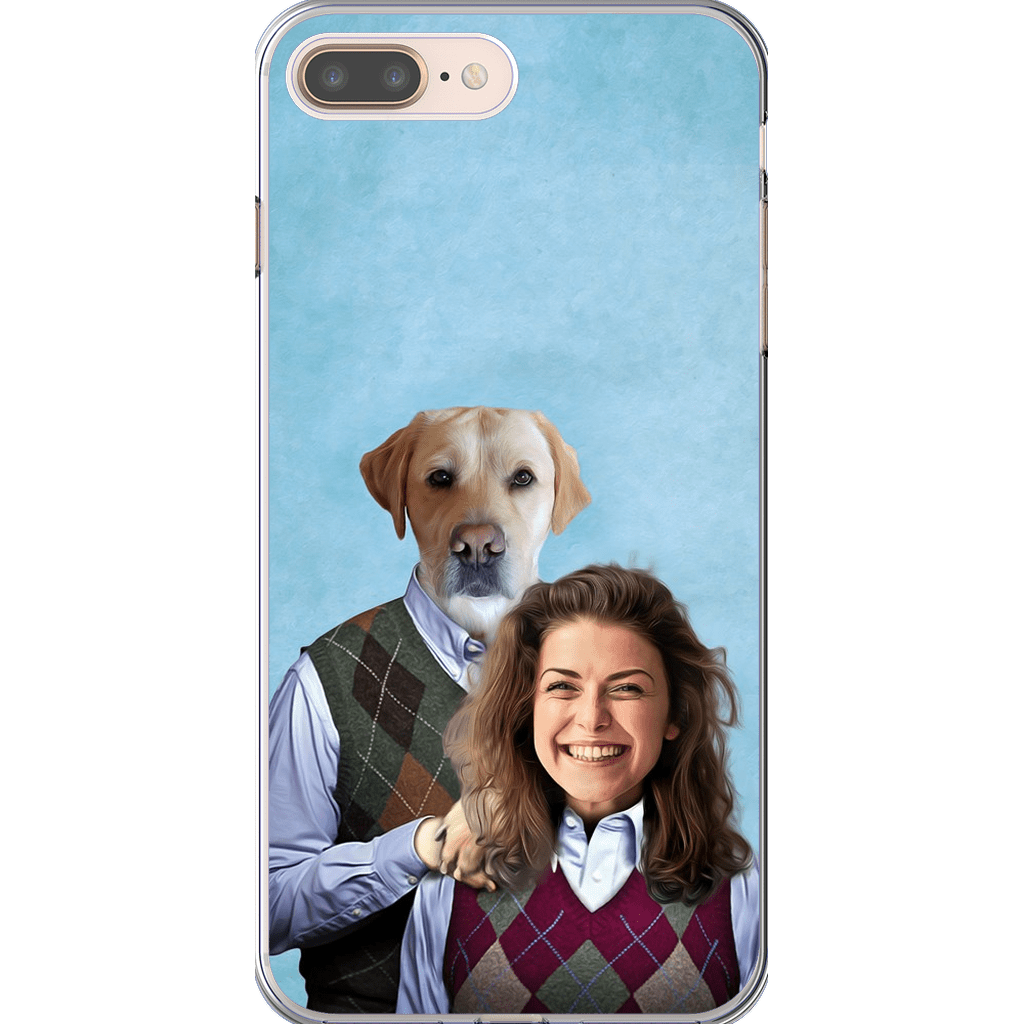 Funda para teléfono personalizada &#39;Step Doggo &amp;amp; Human (hembra)&#39;