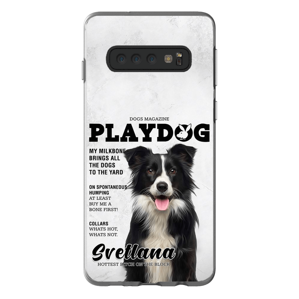 Funda para teléfono personalizada &#39;Playdog&#39;