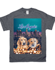 Camiseta personalizada con 2 mascotas 'Doggos of Los Angeles'