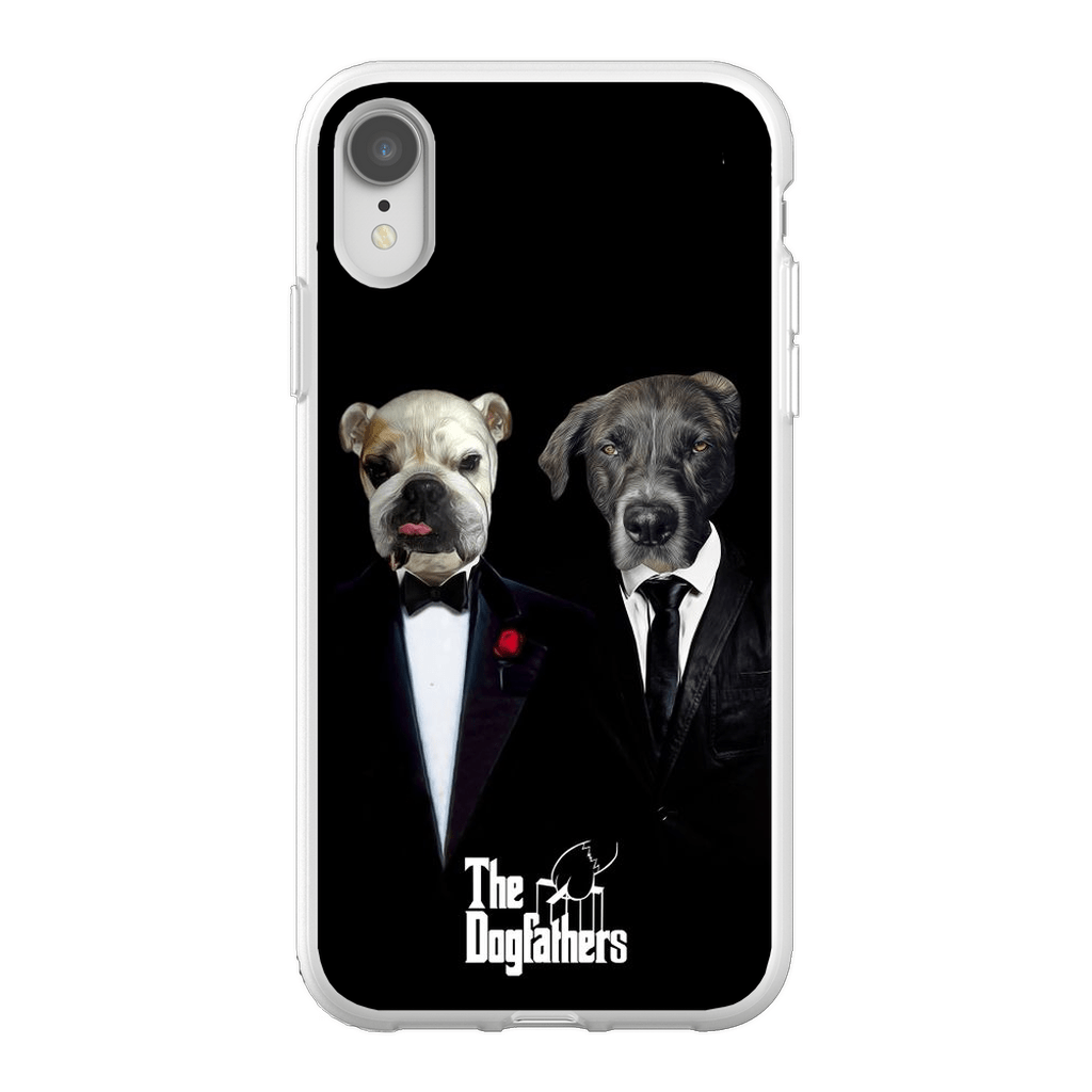 Funda personalizada para teléfono con 2 mascotas &#39;The Dogfathers&#39;