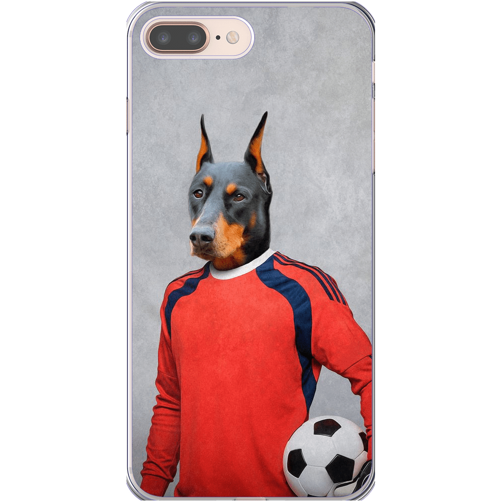 Funda para móvil personalizada &#39;El portero de fútbol&#39;