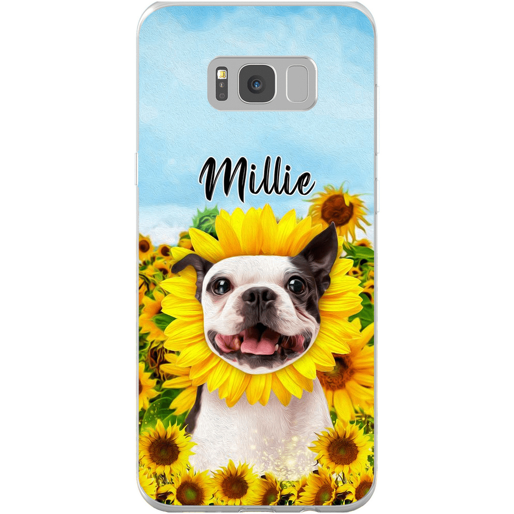 Funda para móvil personalizada &#39;El Girasol&#39;