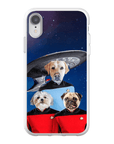 'Doggo-Trek' Funda personalizada para teléfono con 3 mascotas