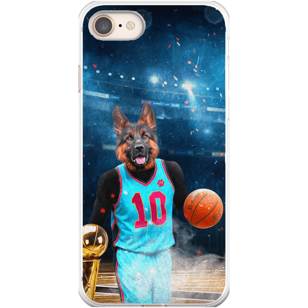 Funda para móvil personalizada &#39;El jugador de baloncesto&#39;