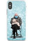 Funda para móvil personalizada 'Bernard y su mascota'