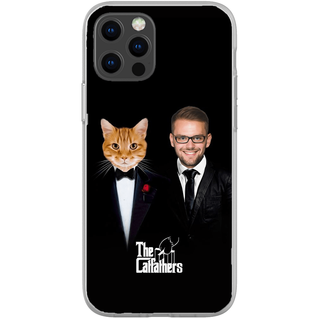 Funda para móvil personalizada &#39;Los Padres Gatos&#39;