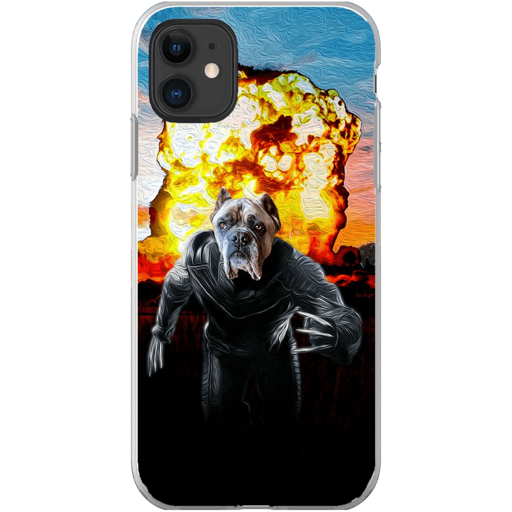 Funda para teléfono personalizada &#39;Perro Wolverine&#39;