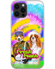 Funda personalizada para teléfono con 2 mascotas 'The Fresh Pooch'