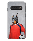 Funda para móvil personalizada 'El portero de fútbol'