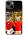 'Austria Doggos' Funda personalizada para teléfono con 2 mascotas