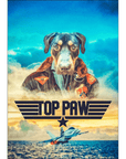 Top Paw: Póster personalizado