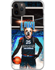 Funda para teléfono personalizada 'Philadoggos 76ers'