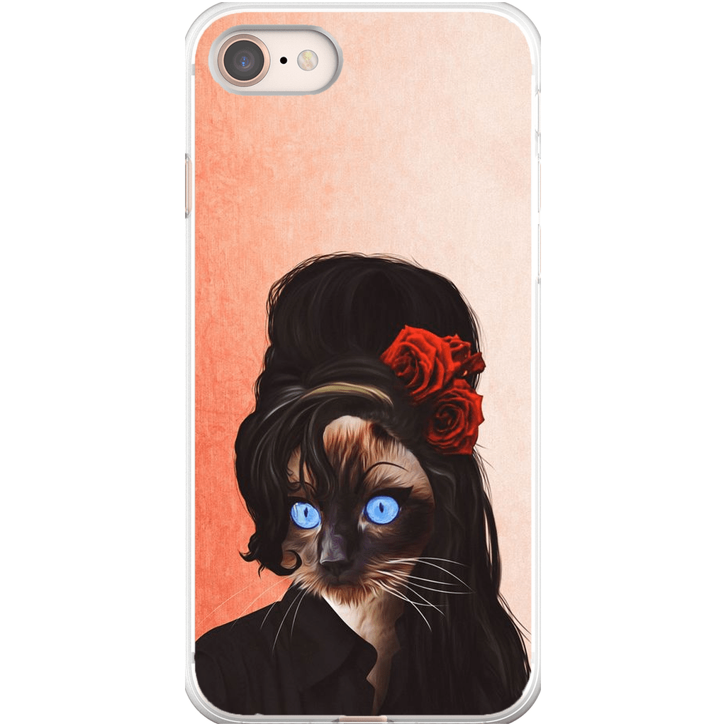 Funda personalizada para teléfono &#39;Amy Cathouse&#39;