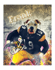 Lienzo personalizado para mascotas 'Pittsburgh Doggos'