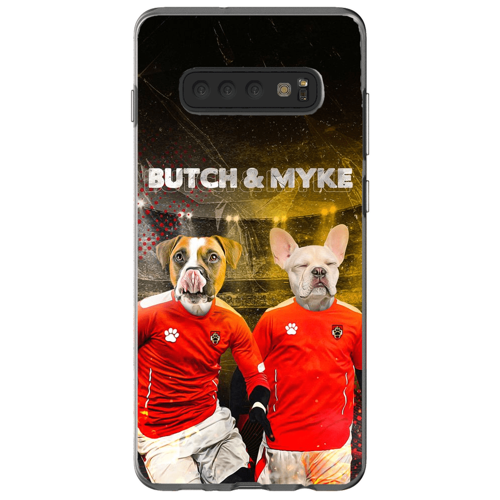 &#39;Austria Doggos&#39; Funda personalizada para teléfono con 2 mascotas