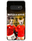 'Austria Doggos' Funda personalizada para teléfono con 2 mascotas