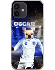 Funda para teléfono personalizada 'England Doggos Soccer'