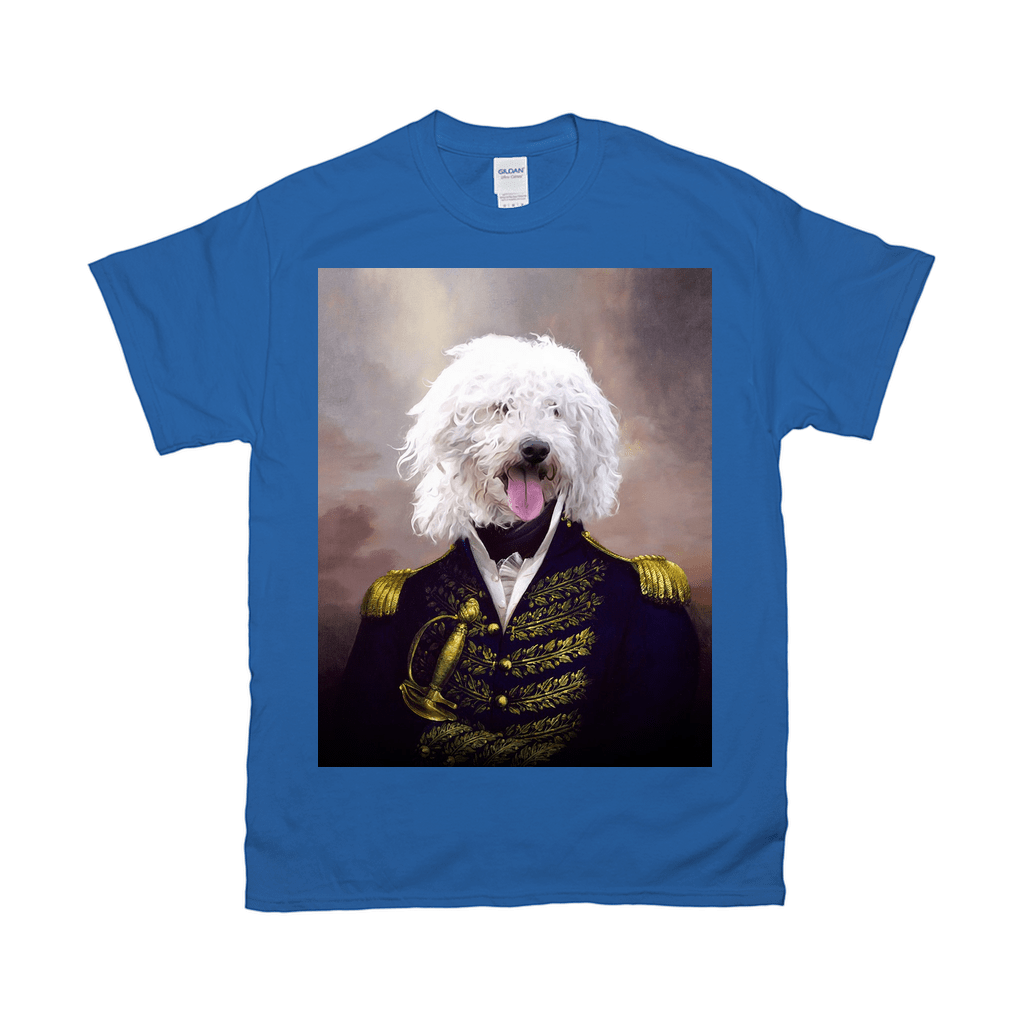 Camiseta personalizada para mascotas &#39;El Almirante&#39; 