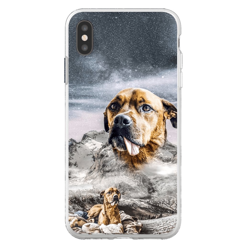 Funda para teléfono personalizada &#39;Majestic Snowy Mountain&#39;