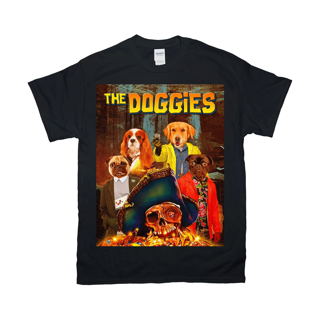 Camiseta personalizada con 4 mascotas &#39;The Doggies&#39;