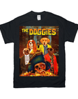 Camiseta personalizada con 4 mascotas 'The Doggies'