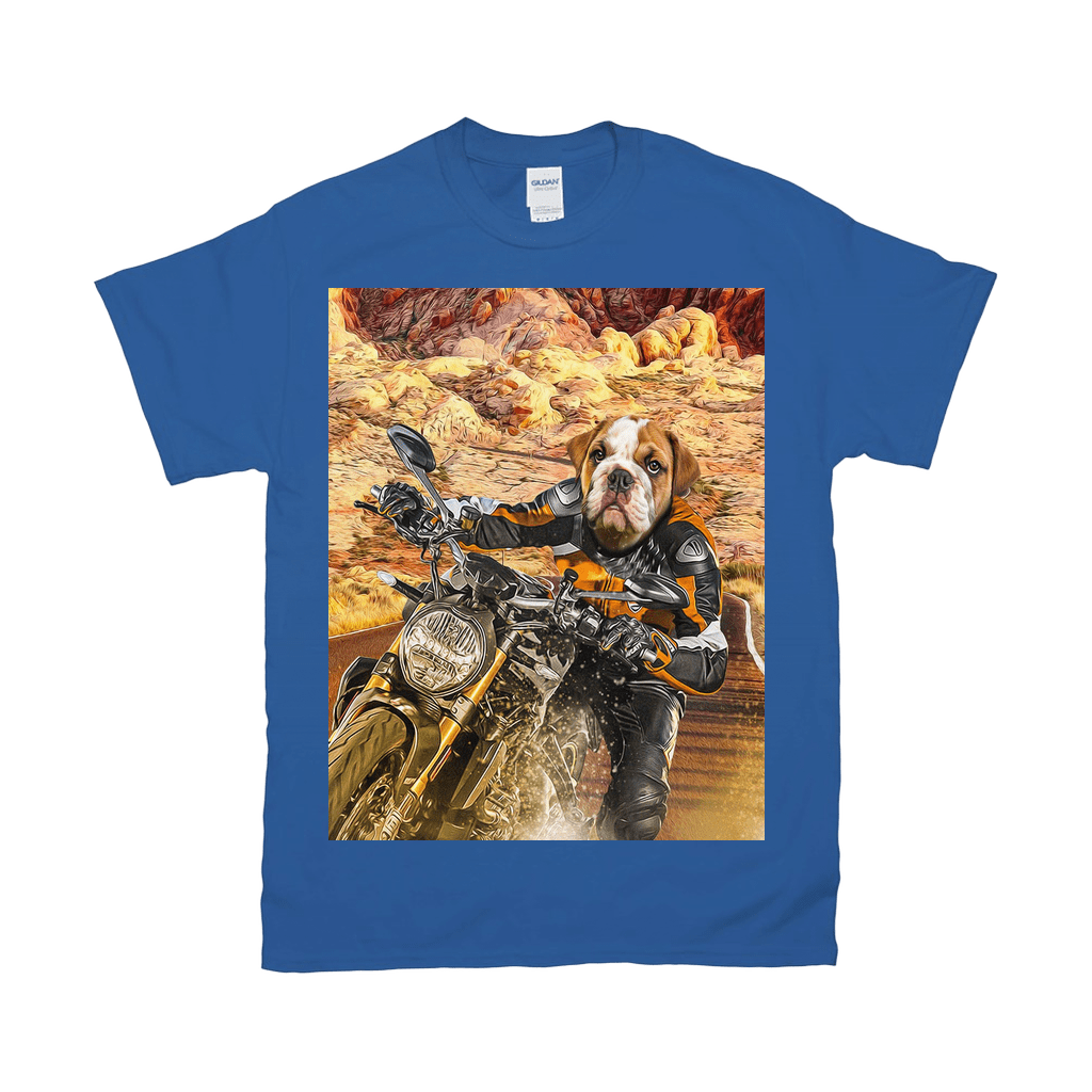 Camiseta personalizada para mascotas &#39;Dogati Rider&#39;