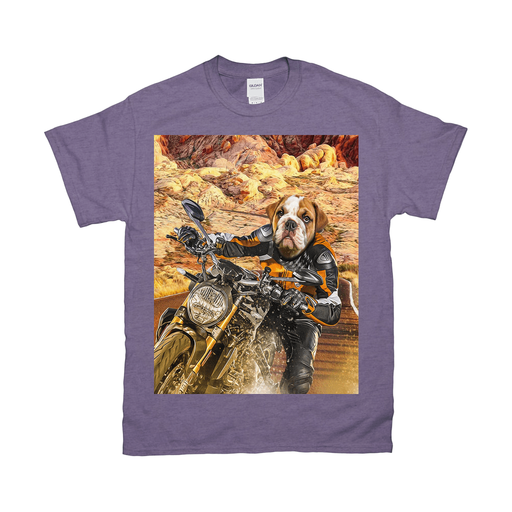 Camiseta personalizada para mascotas &#39;Dogati Rider&#39;