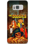 'The Doggies' Funda personalizada para teléfono con 4 mascotas