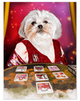 Póster Mascota personalizada 'El lector de tarot'