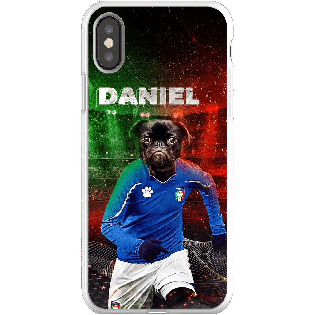 Funda para móvil personalizada &#39;Italia Doggos Soccer&#39;