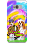 Funda personalizada para teléfono con 2 mascotas 'The Fresh Pooch'