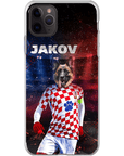 Funda para móvil personalizada 'Croacia Doggos Soccer'