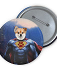 El pin personalizado del Superperro 