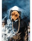 Póster Perro personalizado 'DO Double G'