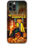 Funda personalizada para teléfono con 2 mascotas 'The Doggies'