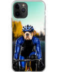 Funda para móvil personalizada 'El ciclista'