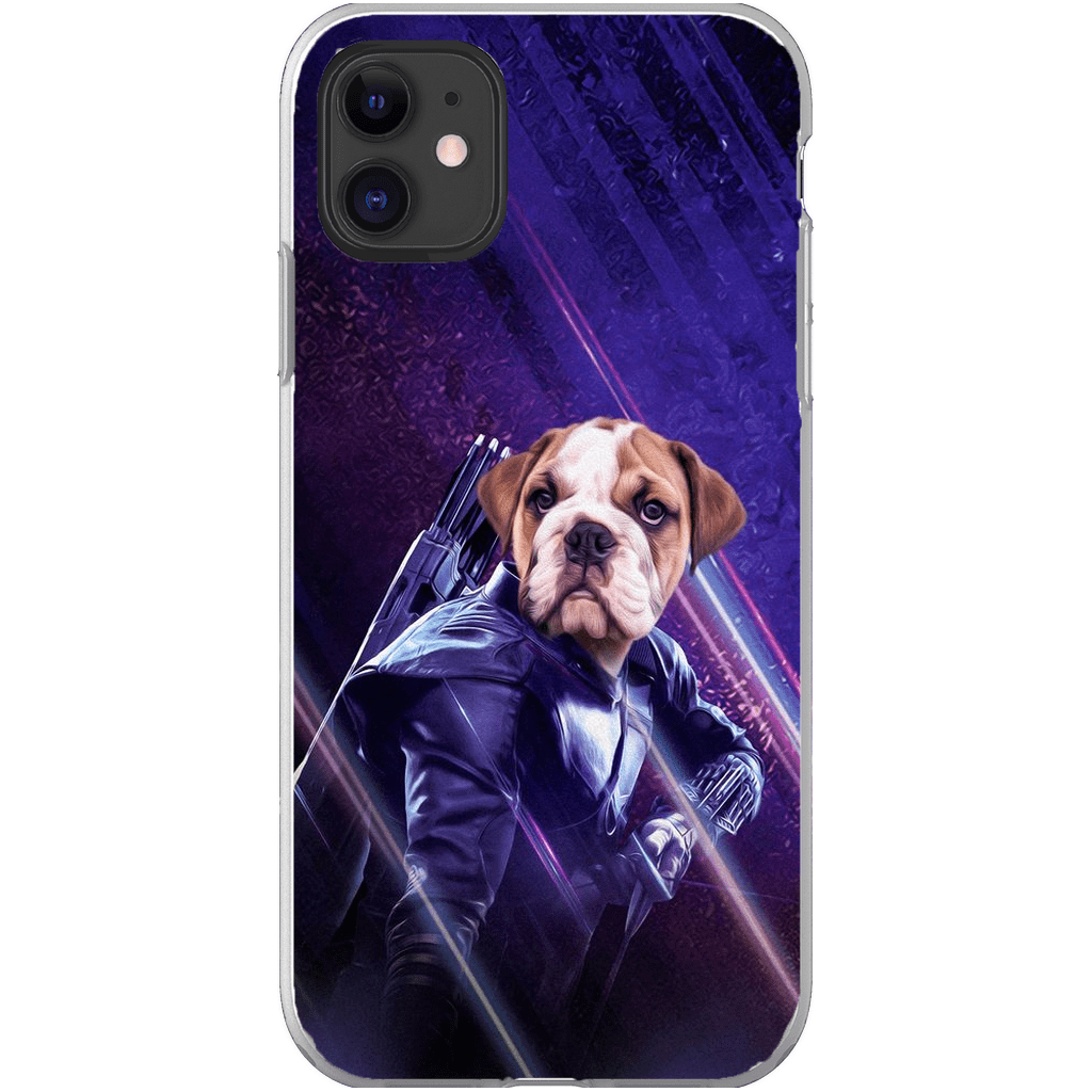 Funda para teléfono personalizada &#39;Hawkeye Doggo&#39;