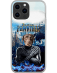 Funda para teléfono personalizada 'Black Pawnther'