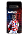 Funda para móvil personalizada 'Croacia Doggos Soccer'