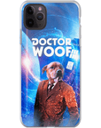 'Dr. Funda de teléfono personalizada Woof (masculino)