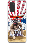 Funda para móvil personalizada 'El luchador de sumo'