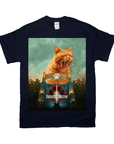 Camiseta personalizada para mascotas 'Jurassic Meow' 