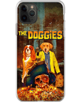 Funda personalizada para teléfono con 2 mascotas 'The Doggies'