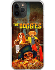 'The Doggies' Funda personalizada para teléfono con 4 mascotas