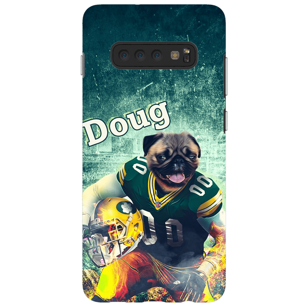 Funda personalizada para teléfono con perro &#39;Green Bay Doggos&#39;